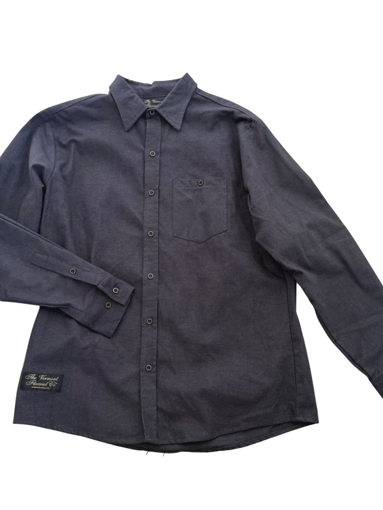 Vermont Flannel Co. Men's Button Front Shirt Sz Xl Long Sleeve Outdoor Gray New — image 2 of 8